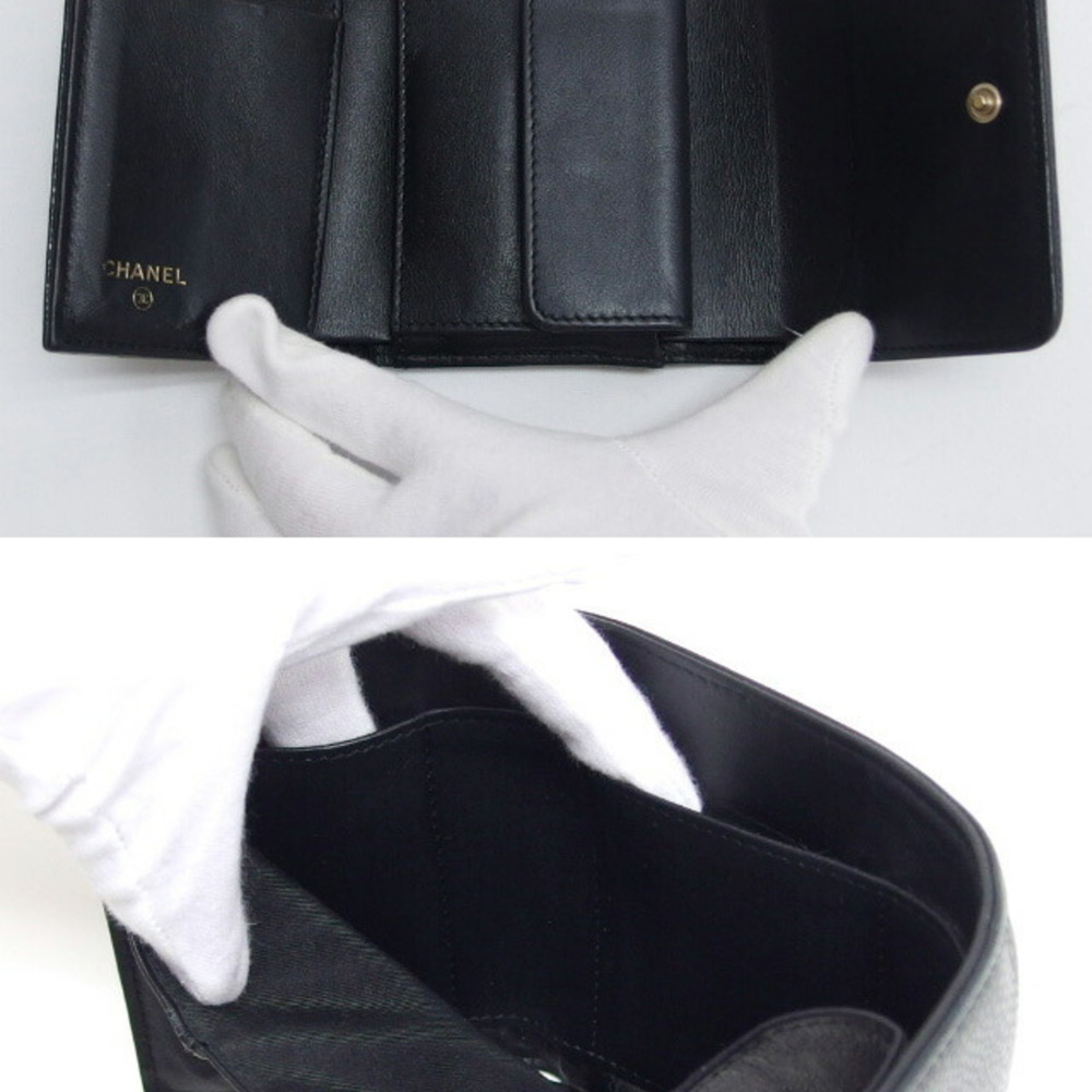 CHANEL Black Caviar Leather Wallet - Picture 4 of 11